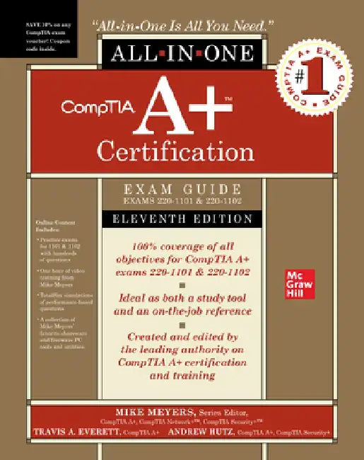 Comptia A+ Certification All-In-One Exam Guide, Eleventh Edition (Exams 220-1101 & 220-1102) (English, Mike Meyers)