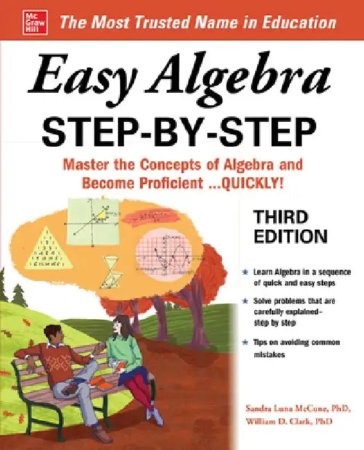 Easy Algebra Step-By-Step, Third Edition (English, William Clark)