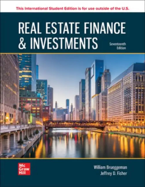 Real Estate Finance & Investments ISE (English, William Brueggeman)