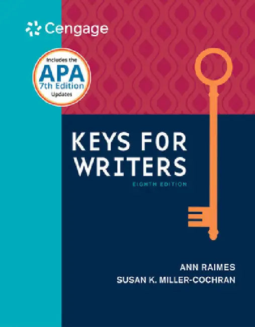 Keys for Writers (W/ Mla9e & Apa7e Updates) (English, Ann Raimes | Susan Miller-Cochran)