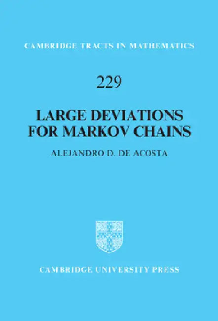 Large Deviations for Markov Chains (English, Alejandro D. de Acosta)