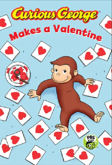 Curious George Makes a Valentine (Cgtv Reader) (English, H. A. Rey)