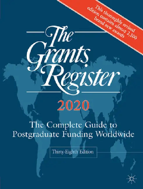 The Grants Register 2020 (English, Palgrave MacMillan)