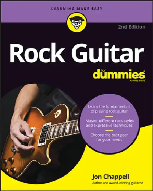 Rock Guitar for Dummies (English, Jon Chappell)