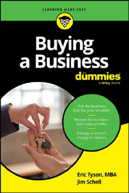 Buying a Business for Dummies (English, Eric Tyson)