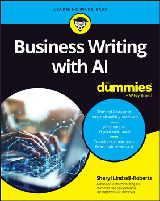 Business Writing with AI for Dummies (English, Sheryl Lindsell-Roberts)