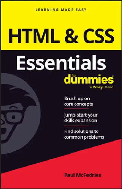 HTML & CSS Essentials for Dummies (English, Paul McFedries)
