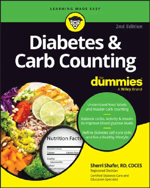 Diabetes & Carb Counting for Dummies (English, Sherri Shafer)