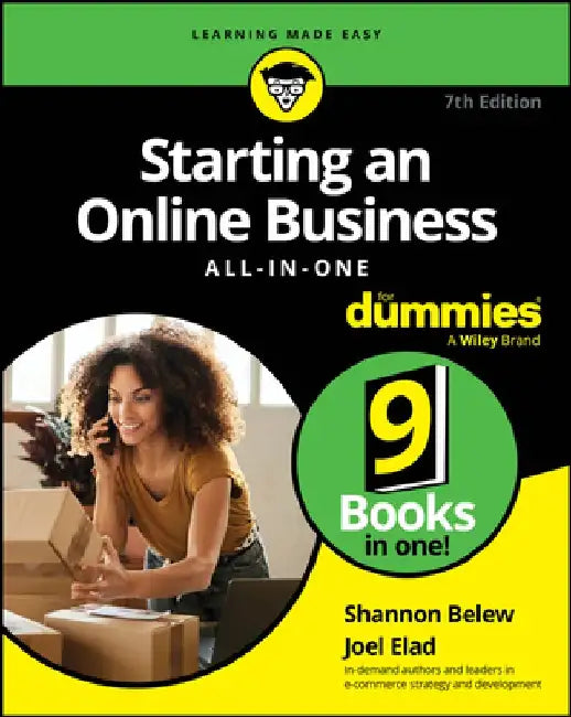 Starting an Online Business All-In-One for Dummies (English, Shannon Belew)