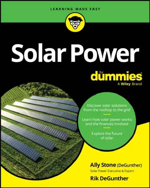 Solar Power for Dummies (English, Ally Stone | Rik DeGunther)