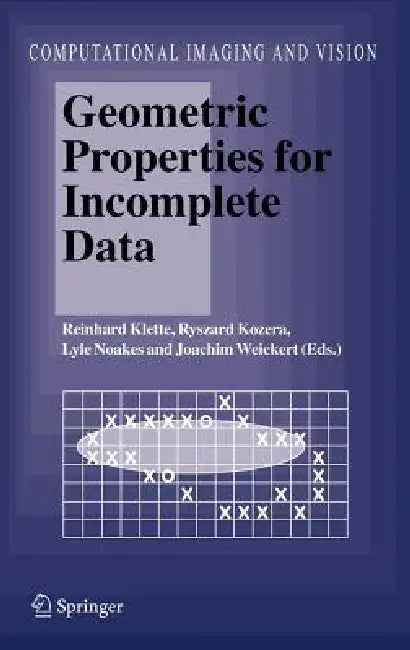 Geometric Properties for Incomplete Data (English, Reinhard Klette | Ryszard Kozera | Lyle Noakes)