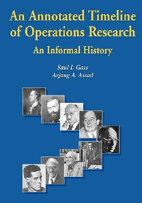 An Annotated Timeline of Operations Research (English, Saul I. Gass | Arjang a. Assad)
