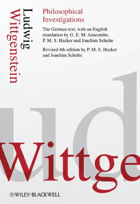 Philosophical Investigations (English, Ludwig Wittgenstein)