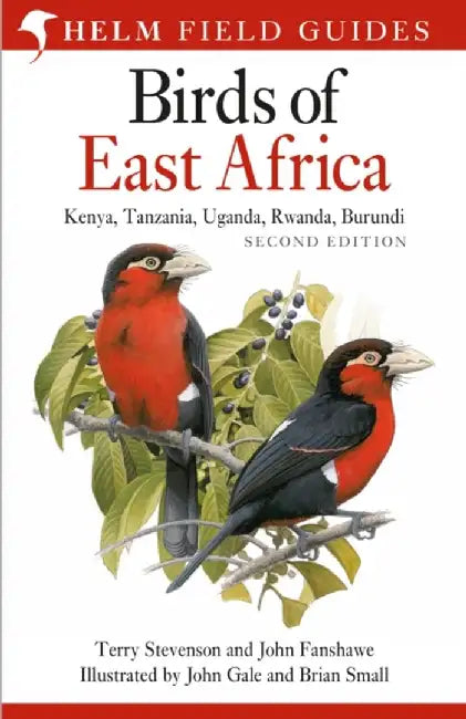 Field Guide to the Birds of East Africa (English, Terry Stevenson)