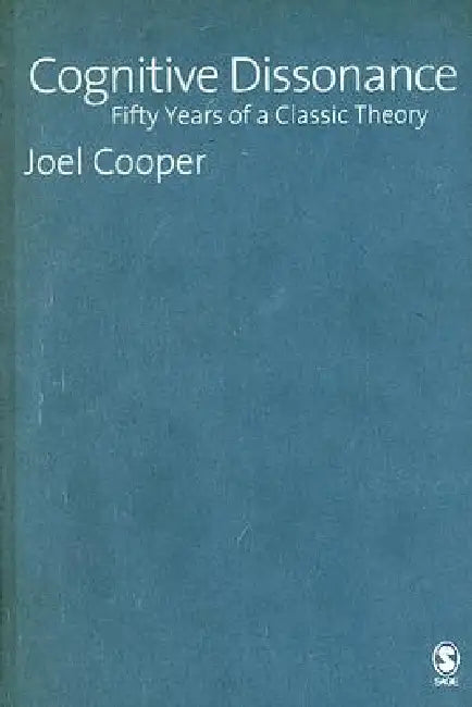 Cognitive Dissonance (English, Joel M. Cooper)