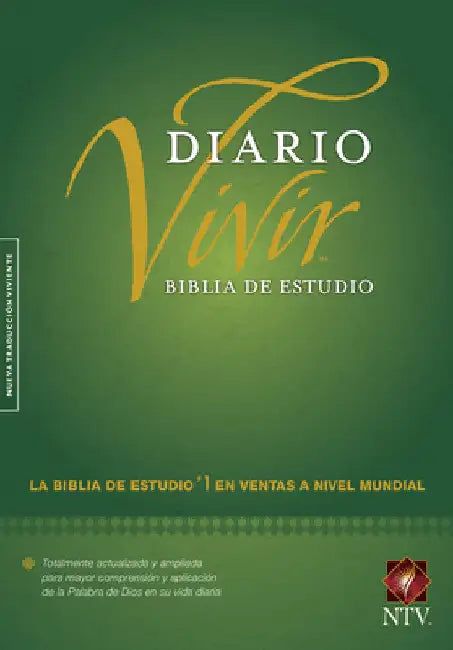 Biblia de Estudio del Diario Vivir-Ntv (English, Tyndale)