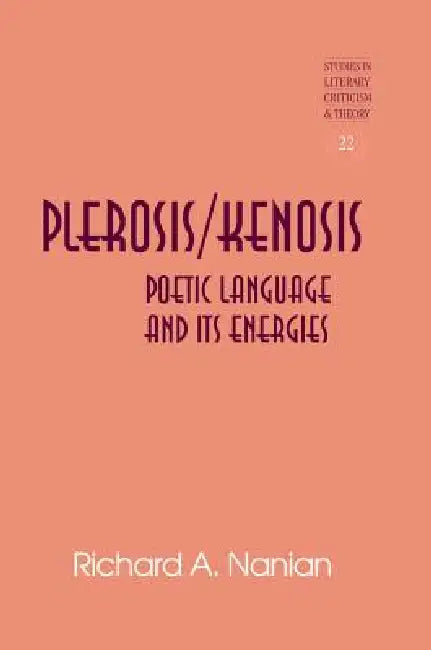 Plerosis/Kenosis (English, Hans H. Rudnick | Richard A. Nanian)