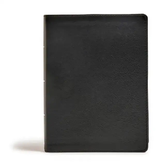 CSB Tony Evans Study Bible, Black Genuine Leather, Indexed (English, Tony Evans)
