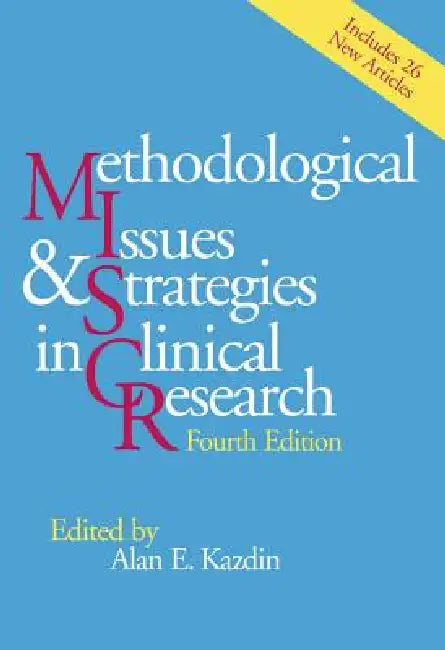 Methodological Issues and Strategies in Clinical Research (English, PhD Kazdin Alan E.)