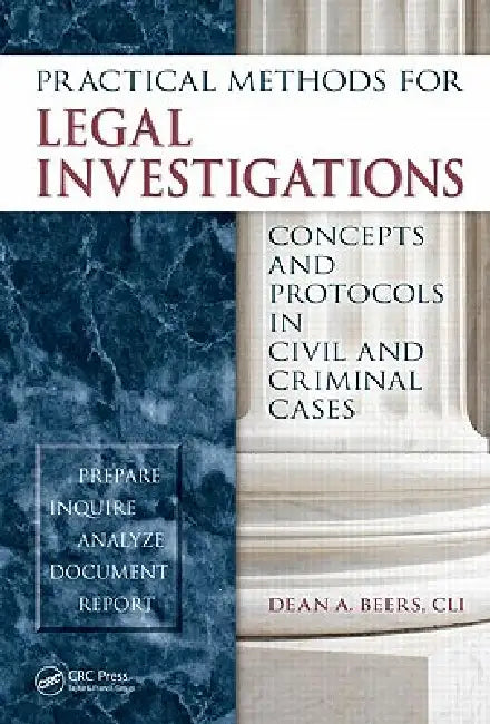 Practical Methods for Legal Investigations (English, Beers)