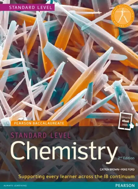 Pearson Baccalaureate Chemistry Standard Level 2nd edition print and Special Edition bundle for the IB Diploma (English, Catrin Brown)