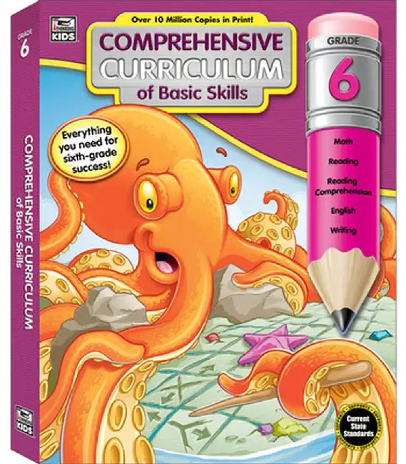 Comprehensive Curriculum of Basic Skills, Grade 6 (English, Thinking Kids)