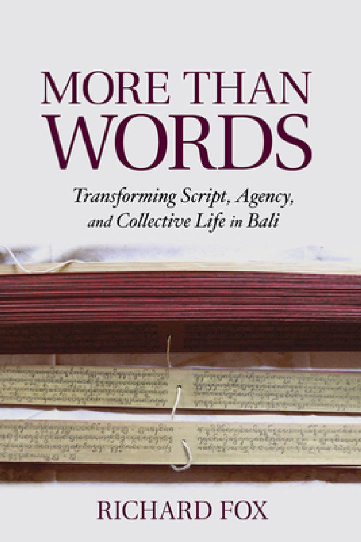 More Than Words (English, Richard Fox)