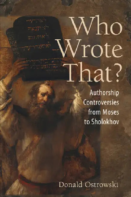 Who Wrote That? (English, Donald Ostrowski)