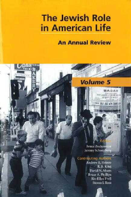 The Jewish Role in American Life (English, Bruce Zuckerman | Jeremy Schoenberg)