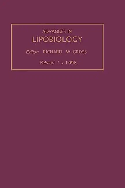 Advances in Lipobiology, Volume 1 (English, R. W. Gross)