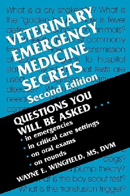 Veterinary Emergency Medicine Secrets (English, Wayne E. Wingfield)
