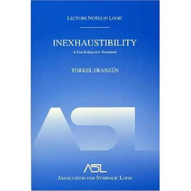 Inexhaustibility (English, Torkel Franzén)