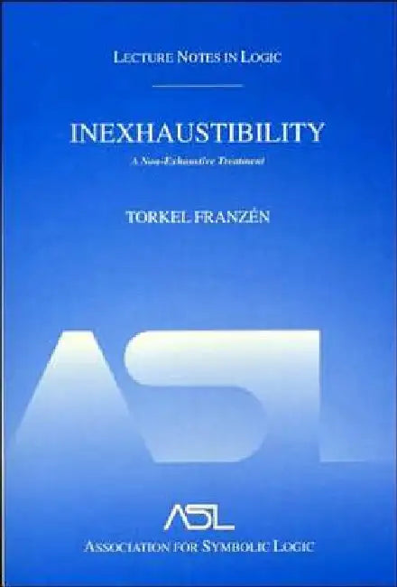 Inexhaustibility (English, Torkel Franzén)
