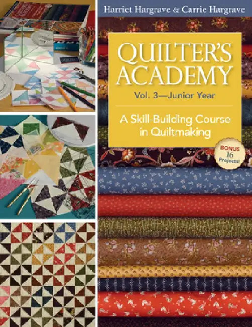 Quilter's Academy Vol. 3 - Junior Year (English, Harriet Hargrave)