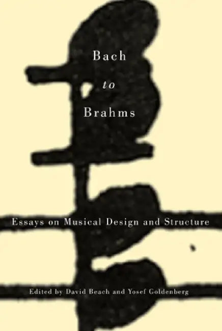 Bach to Brahms (English, David Beach | Yosef Goldenberg)