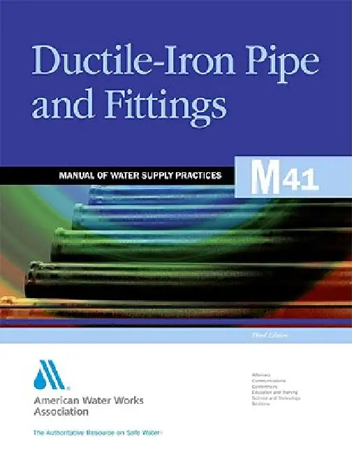 M41 Ductile-Iron Pipe and Fittings, Third Edition (English, Awwa)