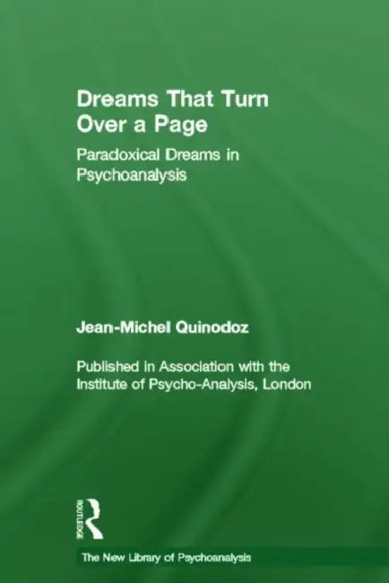 Dreams That Turn Over a Page (English, Jean-Michel Quinodoz)