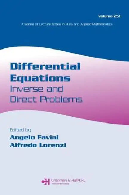 Differential Equations (English, Angelo Favini | Alfredo Lorenzi)