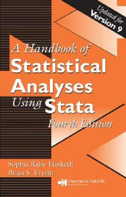 Handbook of Statistical Analyses Using Stata (English, Brian S. Everitt | Sophia Rabe-Hesketh)