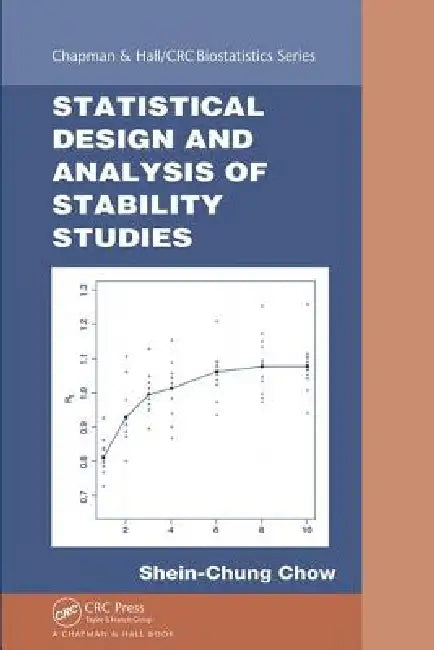Statistical Design and Analysis of Stability Studies (English, Shein-Chung Chow)