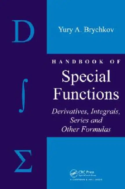 Handbook of Special Functions (English, Yury A. Brychkov)