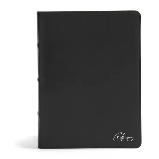 CSB Spurgeon Study Bible, Black Genuine Leather (English, Csb Bibles by Holman)