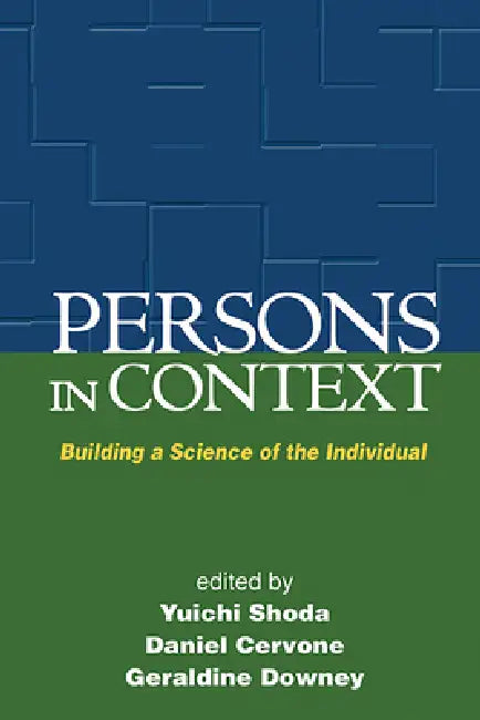 Persons in Context (English, Yuichi Shoda | Daniel Cervone | Geraldine Downey)