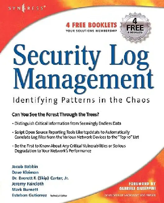 Security Log Management (English, Jacob Babbin | Dave Kleiman | Jr. Carter Everett F.)
