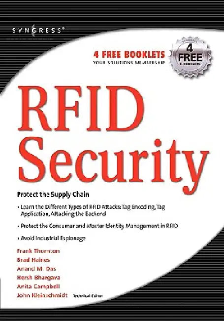 RFID Security (English, Frank Thornton | Brad Haines | Anand M. Das)
