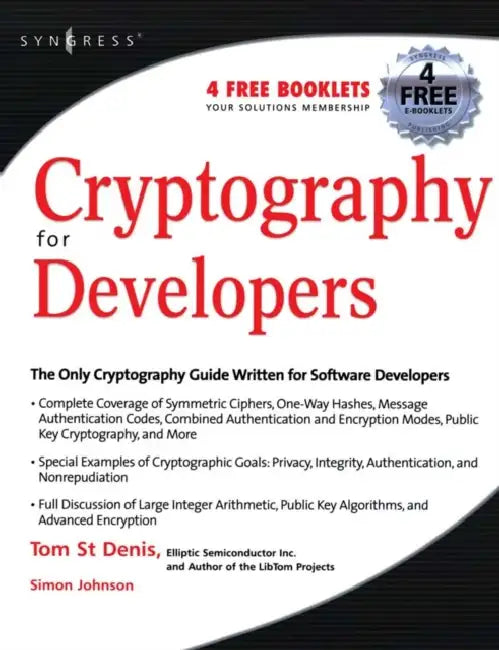 Cryptography for Developers (English, St Denis)