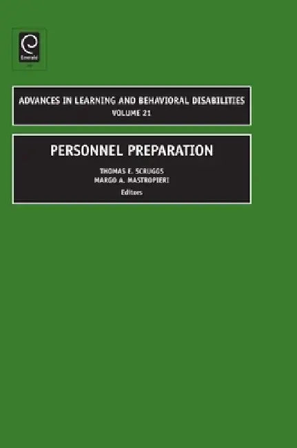 Personnel Preparation (English, Thomas E. Scruggs)