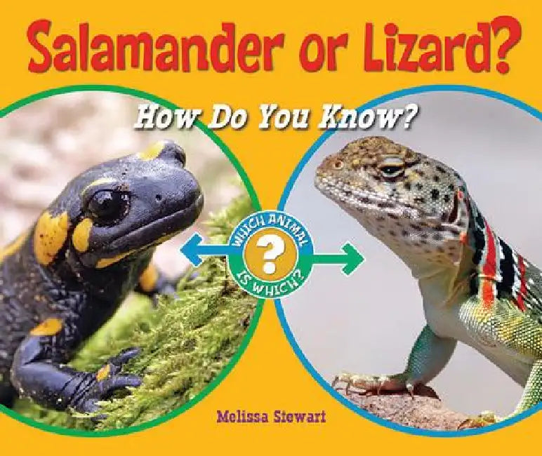 Salamander or Lizard? (English, Melissa Stewart)