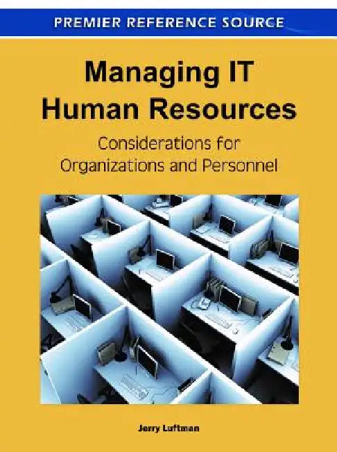 Managing IT Human Resources (English, Jerry Luftman)