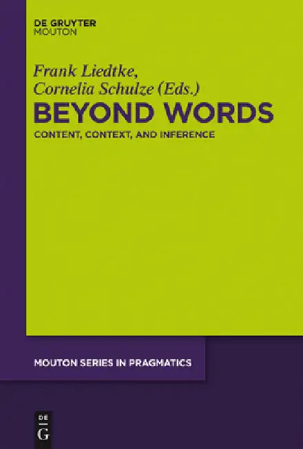 Beyond Words (English, Frank Liedtke | Cornelia Schulze)